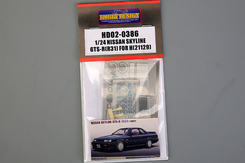 Hobby Design HD02_0386 1/24 Nissan Skyline GTS-R (R31) Detail up set for Hasegawa (21129)