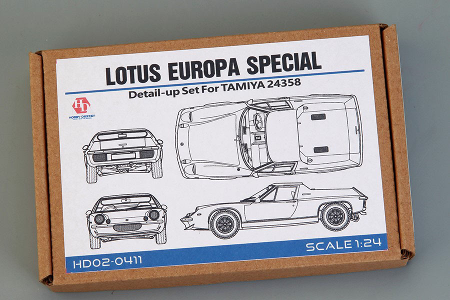 Hobby Design HD02_0411 1/24 Lotus Europa Special Detail up set for Tamiya