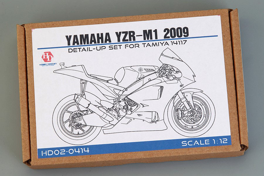 Hobby Design HD02_0414 1/12 Yamaha YZR-M1 2009 Detail up set for Tamiya