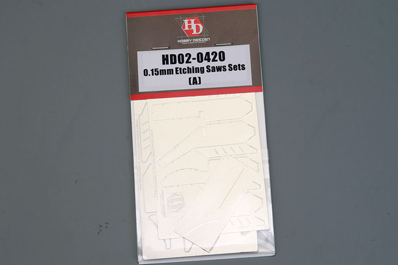 Hobby Design HD02_0420 0.15mm Etching Saws Sets (A)