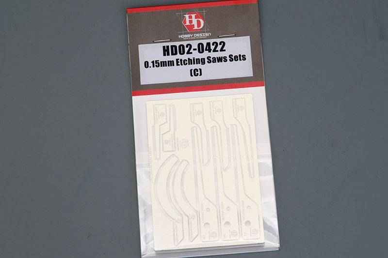 Hobby Design HD02_0422 0.15mm Etching Saws Sets (C)