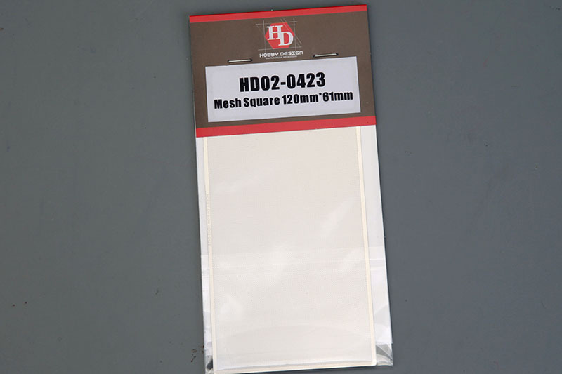 Hobby Design HD02_0423 Mesh Square 120mm x 61mm