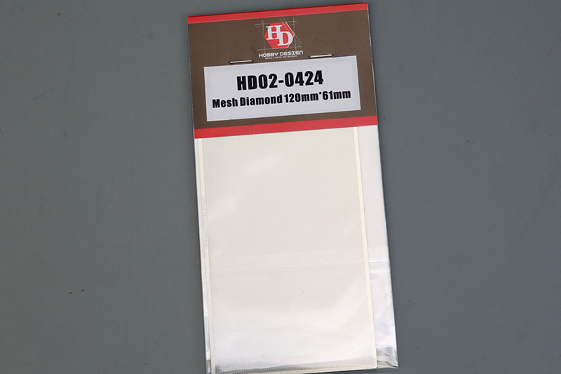 Hobby Design HD02_0424 Mesh Diamond 120mm x 61mm