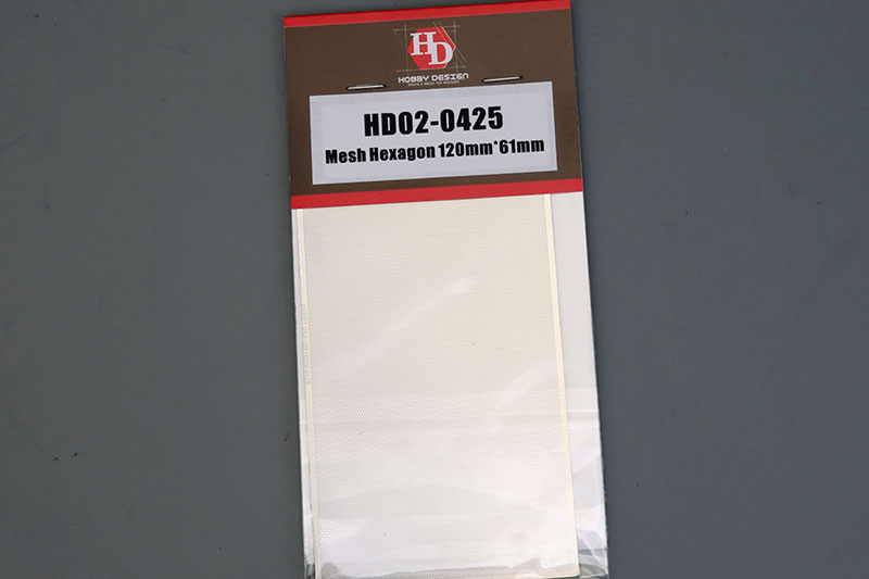 Hobby Design HD02_0425 Mesh Hexagon 120mm x 61mm