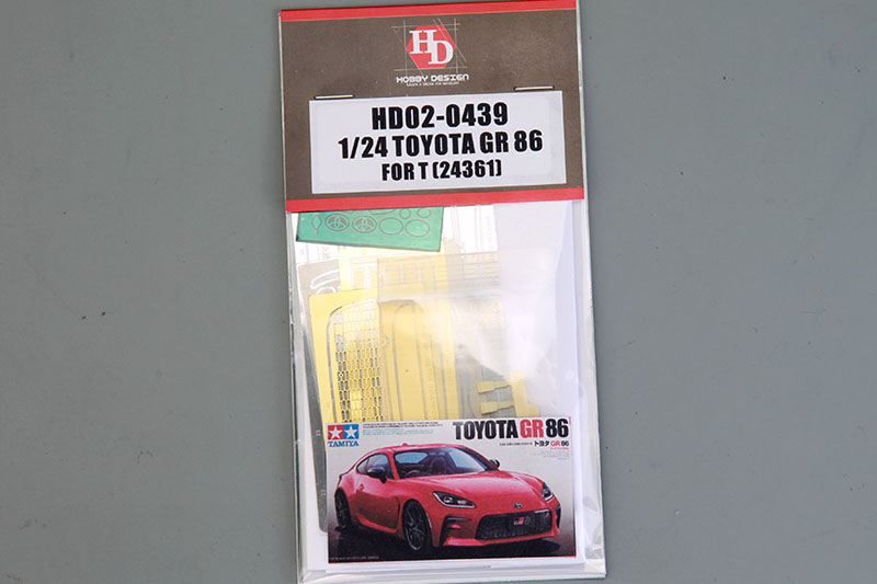 Hobby Design HD02_0439 1/24 Toyota GR86 Detail up Set For Tamiya