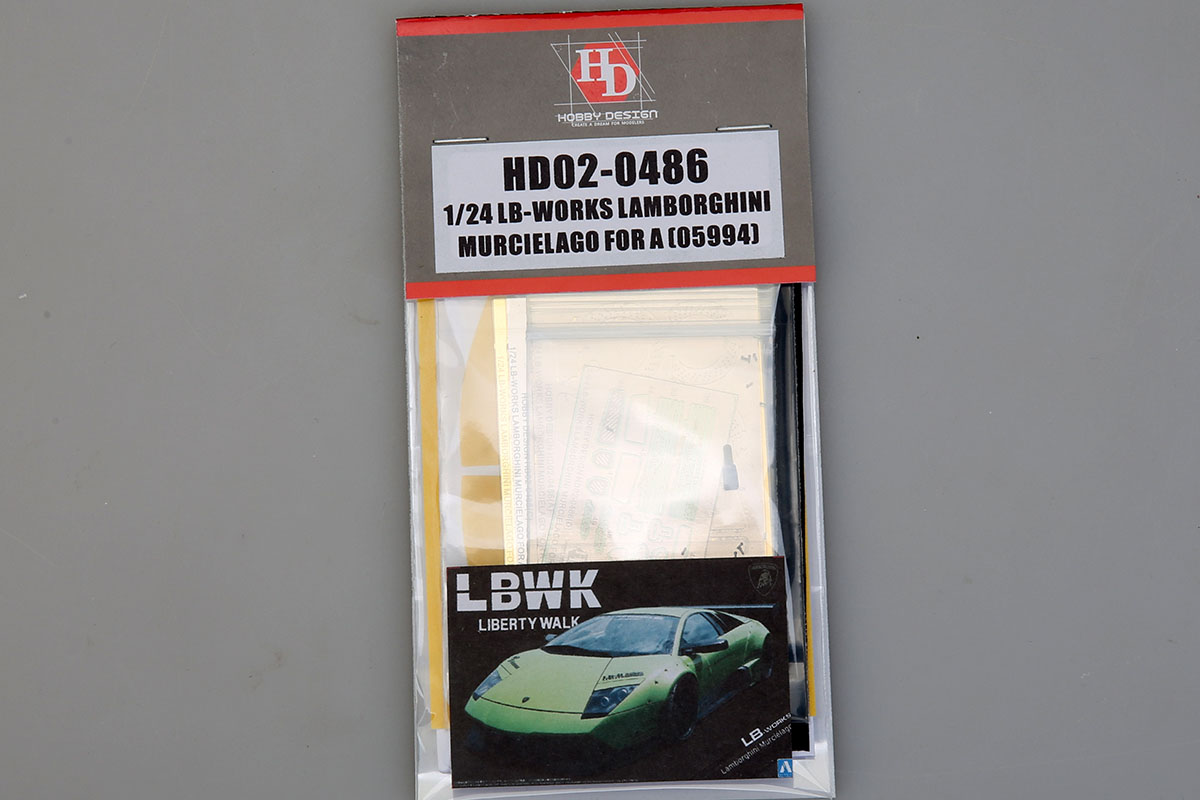 Hobby Design HD02_0486 1/24 LB-Works Lamborghini Murcielago Detail