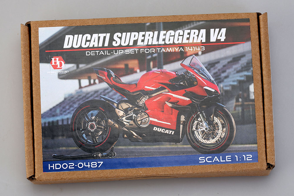 Hobby Design HD02_0487 1/12 Ducati Superleggera V4 Detail-up set for Tamiya