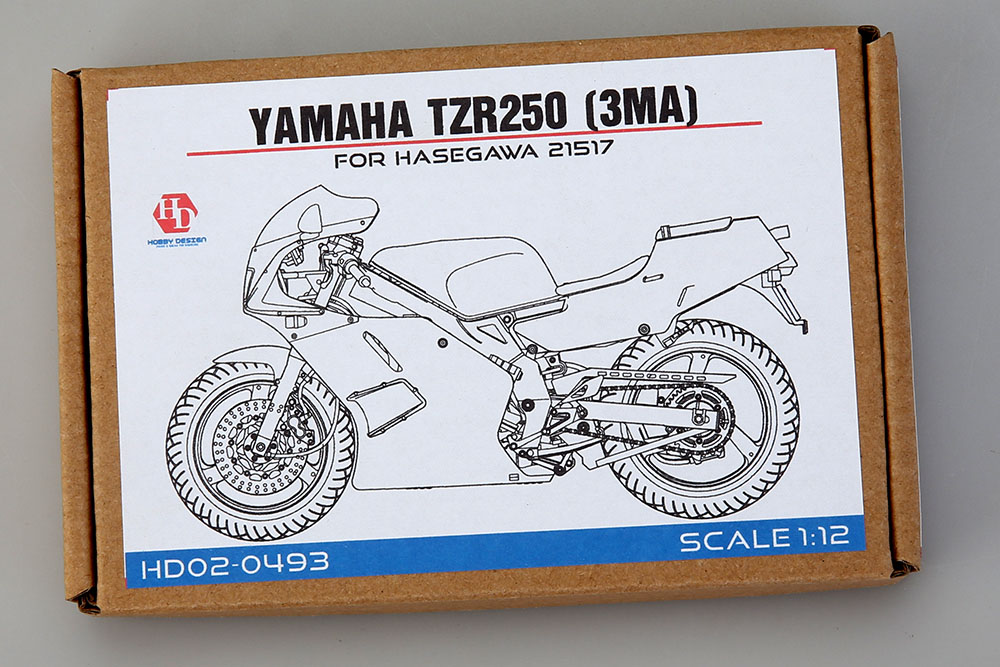yamaページ Hobby Design HD02_0493 1/12 Yamaha TZR250 (3MA) Detail-UP Set For