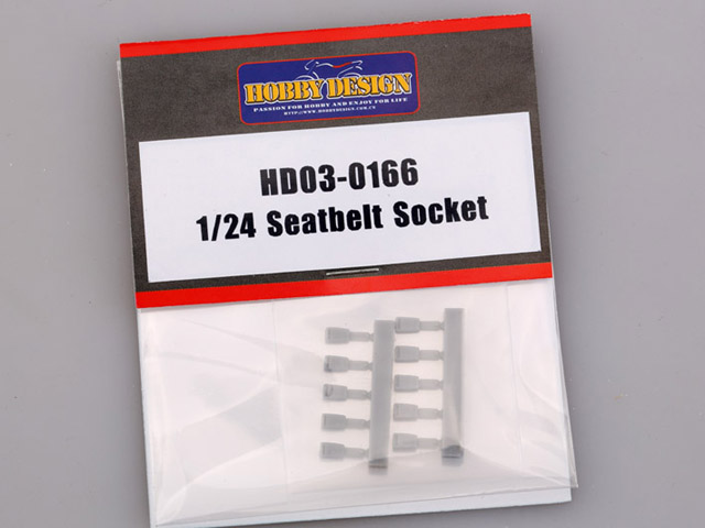 Hobby Design HD03_0166 1/24 シートベルトソケット