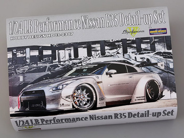 Hobby Design HD03_0307 1/24 LB Performance R35 GT-R トランスキット