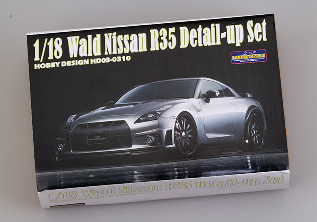 Hobby Design HD03_0310 1/18 Wald Nissan R35 トランスキット