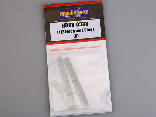Hobby Design HD03_0338 1/12 Electronic Plugs (B)