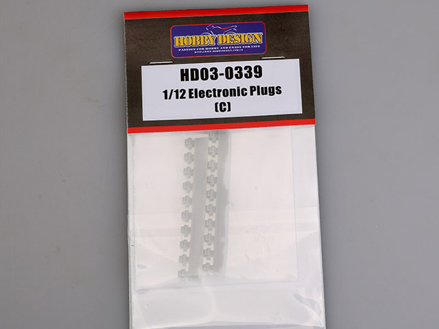 Hobby Design HD03_0339 1/12 Electronic Plugs (C)