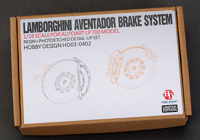 Hobby Design HD03_0402 1/18 ランボルギーニ アヴェンタドール ブレーキシステム