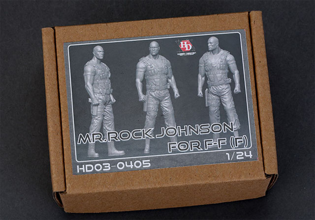 Hobby Design HD03_0405 1/24 MR.ROCK JOHNSON For F-F (F)