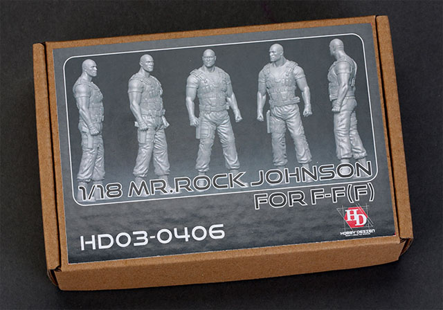 Hobby Design HD03_0406 1/18 MR.ROCK JOHNSON For F-F (F)