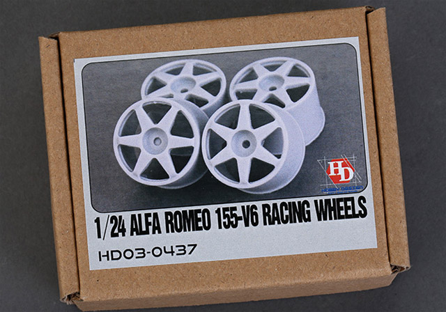 Hobby Design HD03_0437 1/24 アルファロメオ 155-V6 レーシングホイール