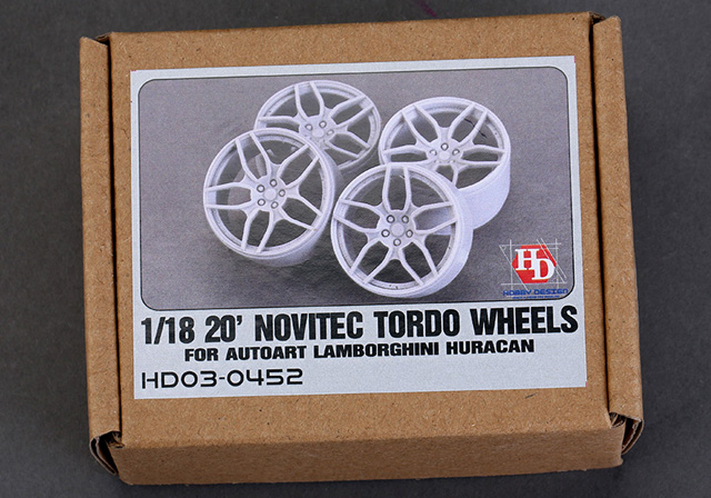 Hobby Design HD03_0452 1/18 20' NOVITEC TORADO ホイール