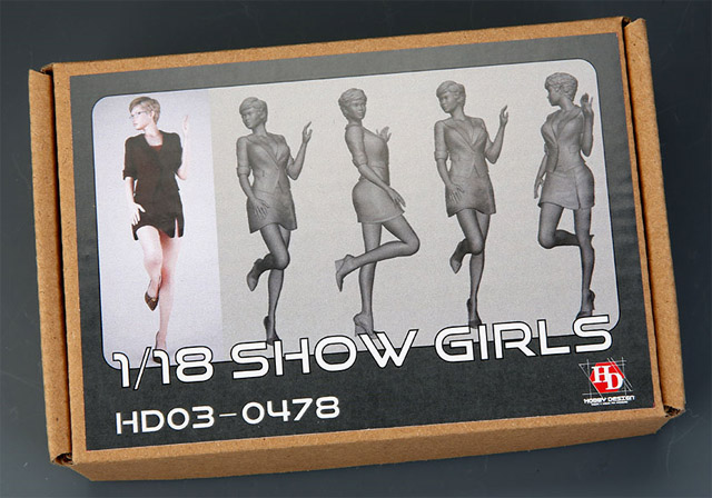 Hobby Design HD03_0478 1/18 Show Girls フィギュア