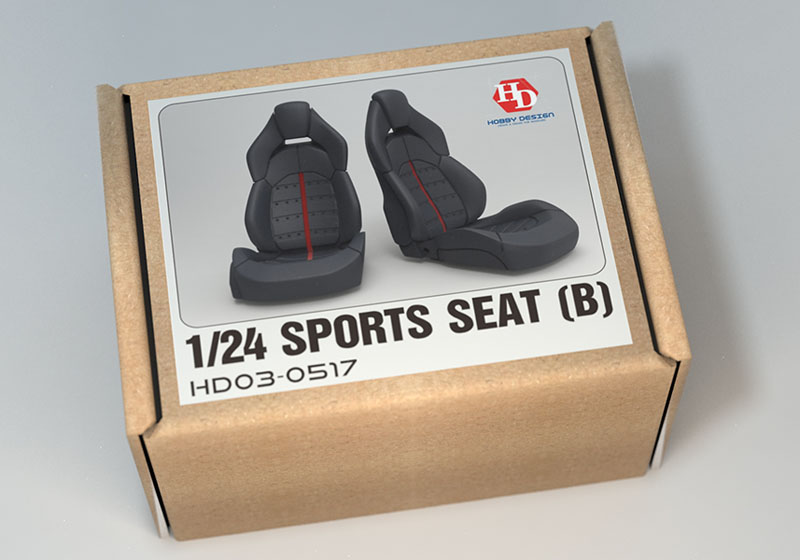 Hobby Design HD03_0517 1/24 Sports seats (B)