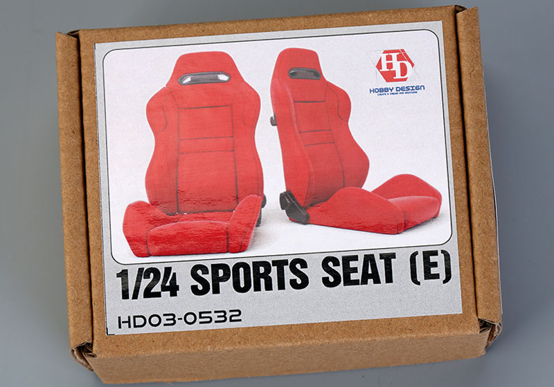 Hobby Design HD03_0532 1/24 Sports seats (E)