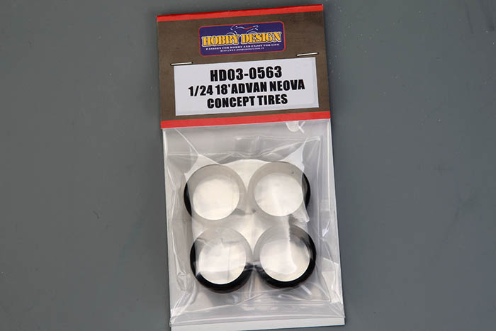 Hobby Design HD03_0563 1/24 18' ADVAN NEOVA CONCEPT Tires