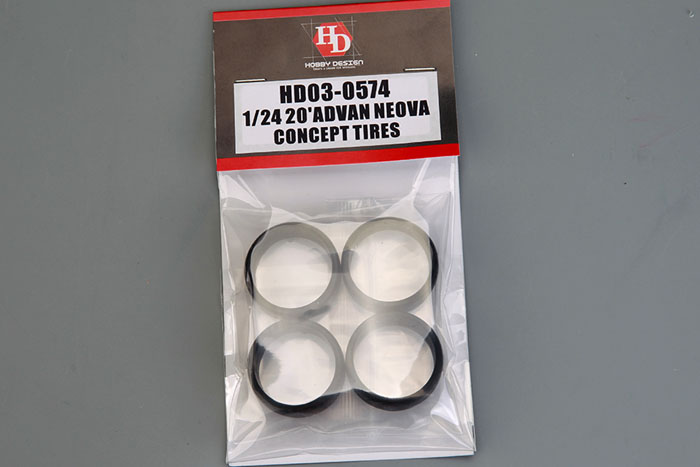 Hobby Design HD03_0574 1/24 20' ADVAN Neova Concept Tires