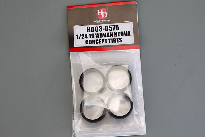 Hobby Design HD03_0575 1/24 19' ADVAN Neova Concept Tires
