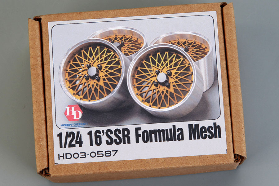 Hobby Design HD03_0587 1/24 16' SSR Formula Mesh Wheels