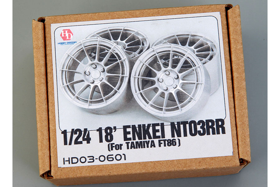 Hobby Design HD03_0601 1/24 18' Enkei NT03RR Wheels
