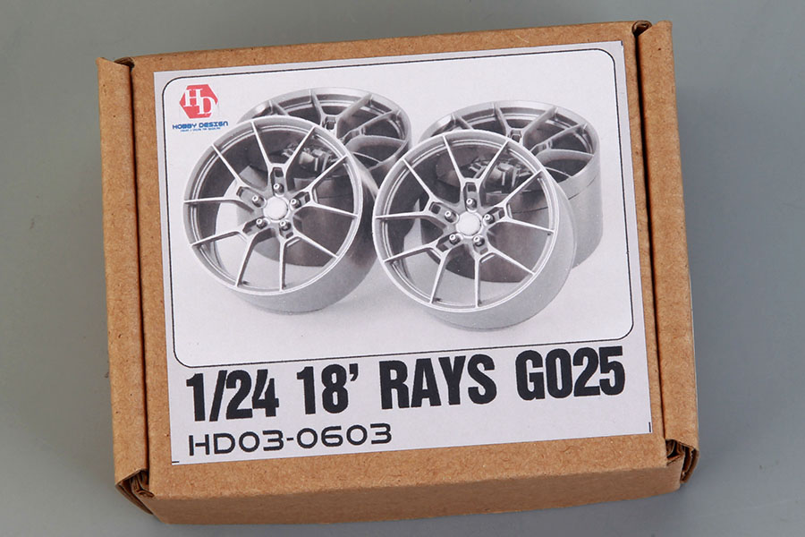 Hobby Design HD03_0603 1/24 18' Rays G025 Wheels