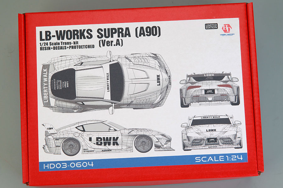 Hobby Design HD03_0604 1/24 LB-Works Supra (A90) Ver.A Trans-Kit