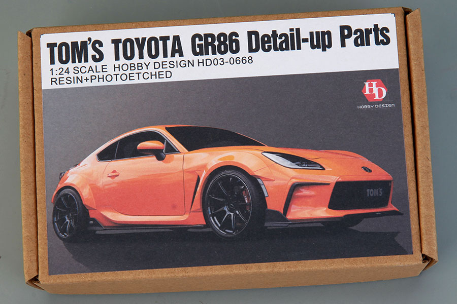 Hobby Design HD03_0668 1/24 TOM'S Toyota GR86 Detail-Up Parts