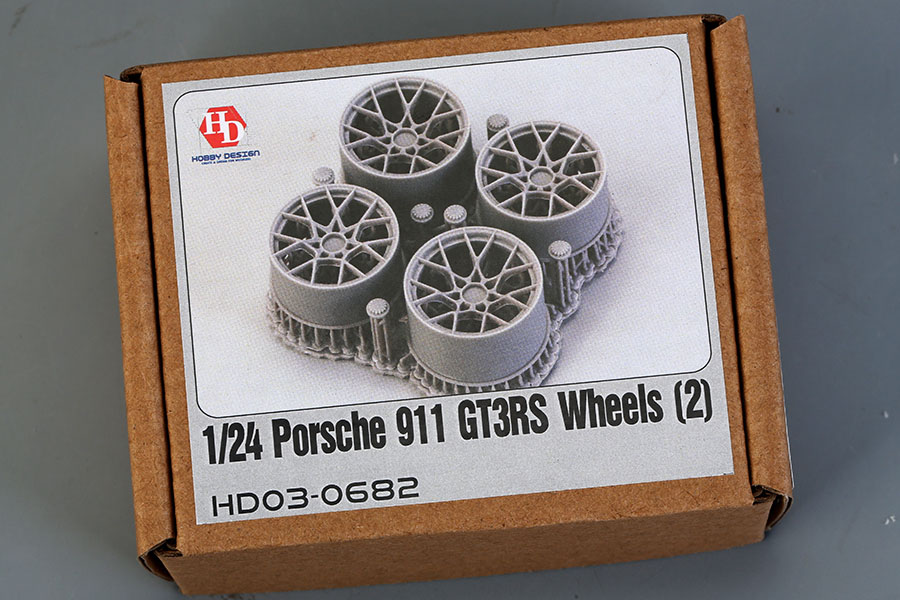 Hobby Design HD03_0682 1/24 Porsche 911 GT3 RS Wheels (2) (3D Print)