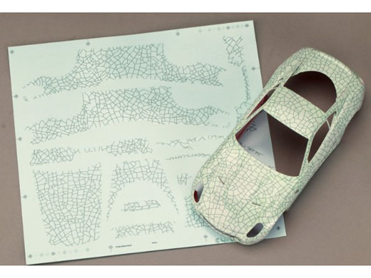 Hobby Design HD04_0048 1/24 フェラーリ 599 GTB HGTE China Porcelain（磁器）デカール【メール便可】