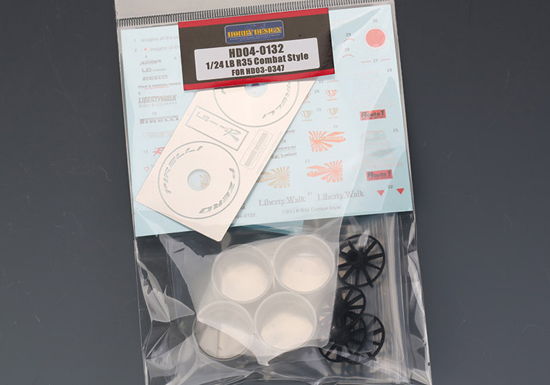 Hobby Design HD04_0132 1/24 LB R35 Combat style for HD03-0347
