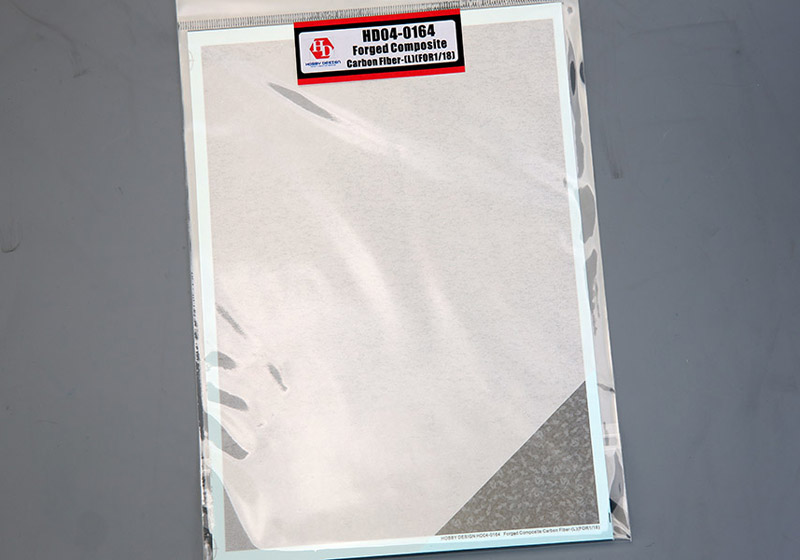 Hobby Design HD04_0164 Forged Composite Carbon Fiber Decal [L] (For 1/18) 【メール便可】