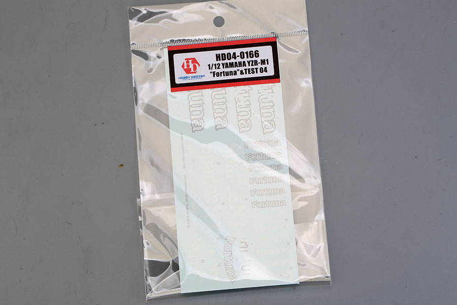 Hobby Design HD04_0166 1/12 Yamaha YZR-M1 Fortuna & TEST 04 Decal for Tamiya 【メール便可】