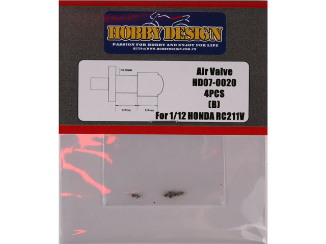 Hobby Design HD07_0020 1/12 エアーバルブ for HONDA RC211V (B)【メール便可】