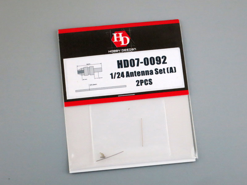 Hobby Design HD07_0092 1/24 Antenna Set (A) 【メール便可】