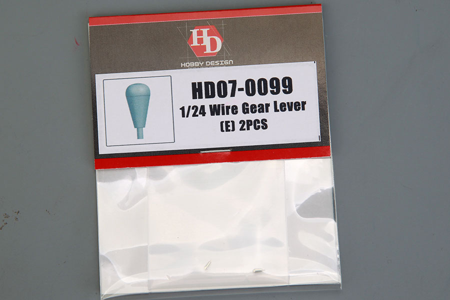 Hobby Design HD07_0099 1/24 Wire Gear Lever (E) 2pcs