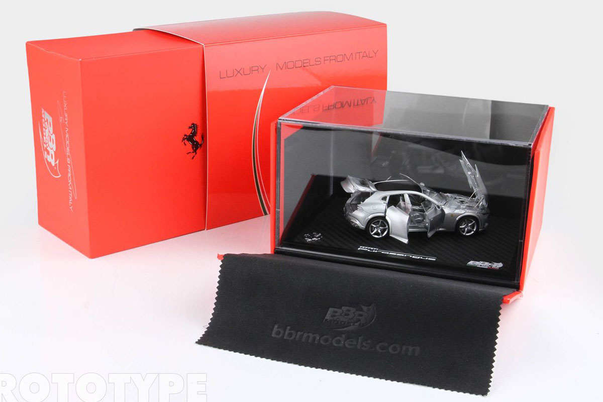 ** 予約商品 ** BBR HE43001AST Ferrari Purosangue Rosso Corsa (Diecast Full Open) Limited 100pcs