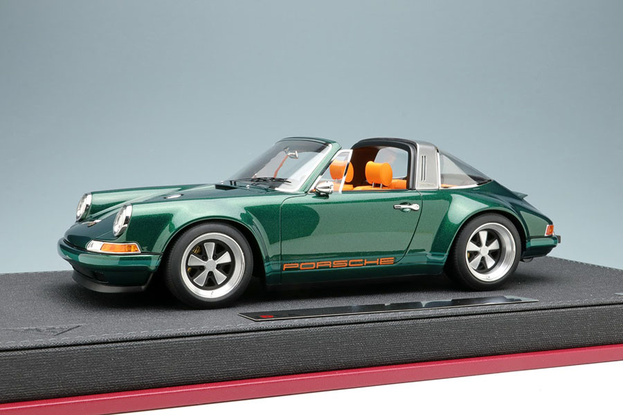 IDEA IM036F 1/18 Porsche Singer 911(964) Targa Metallic Dark Green Limited 100pcs