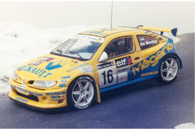 RENAISSANCE int23dPO ルノー Megane Maxi Rrenault UK RAC Rally 1996 ドアオープン