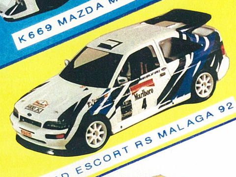 PROVENCE K0670 Ford RS Cosworth Race Malaga 1992