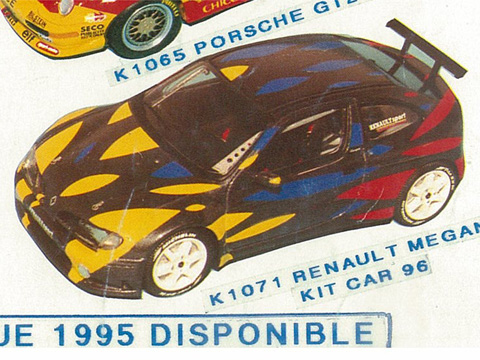 PROVENCE K1071 Renault MEGANE KIT CAR Press 1995