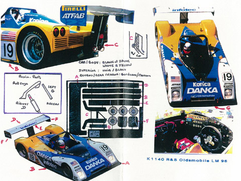 PROVENCE K1140 Oldsmobile R&S #19 LM 1996