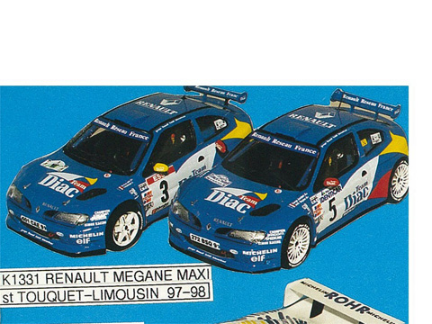 PROVENCE K1331 Renault MEGANE Jordan Limousin 1998