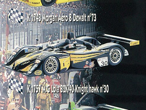PROVENCE K1757 Lola MG Knight Hawk Racing n.30 LM 2002