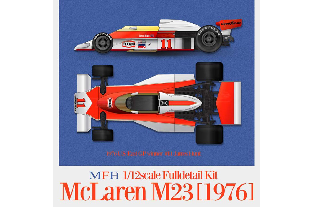 その他 HIRO 予約商品 ** HIRO K859 1/12 McLaren M23 1976 Ver.B Rd.16 F1